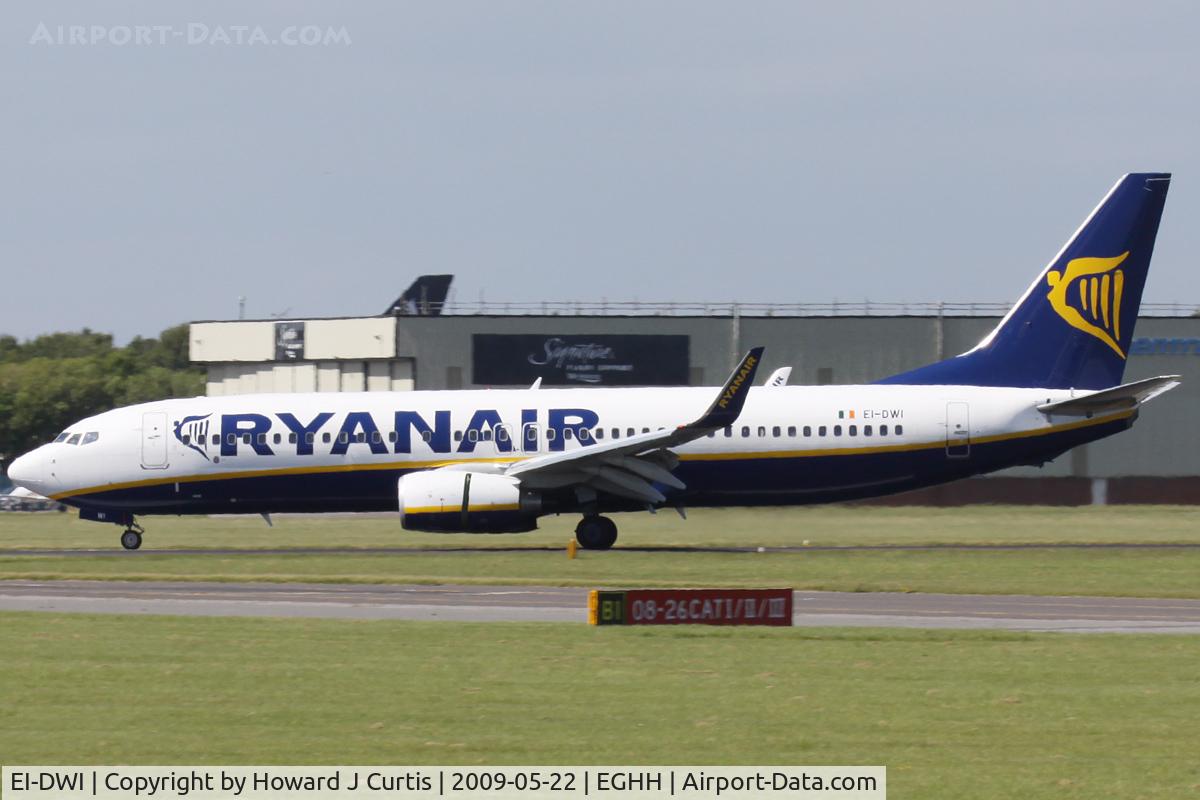 EI-DWI, 2007 Boeing 737-8AS C/N 33643, Ryanair