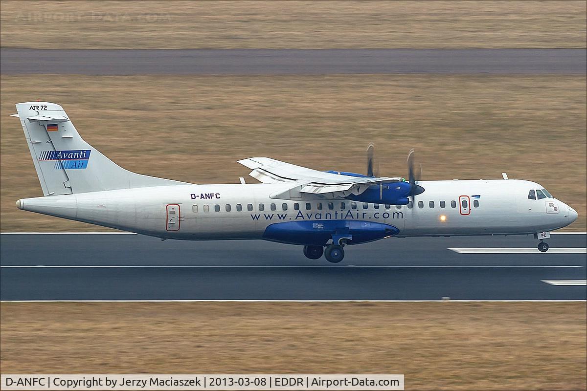 D-ANFC, 1992 ATR 72-202 C/N 237, ATR 72-202