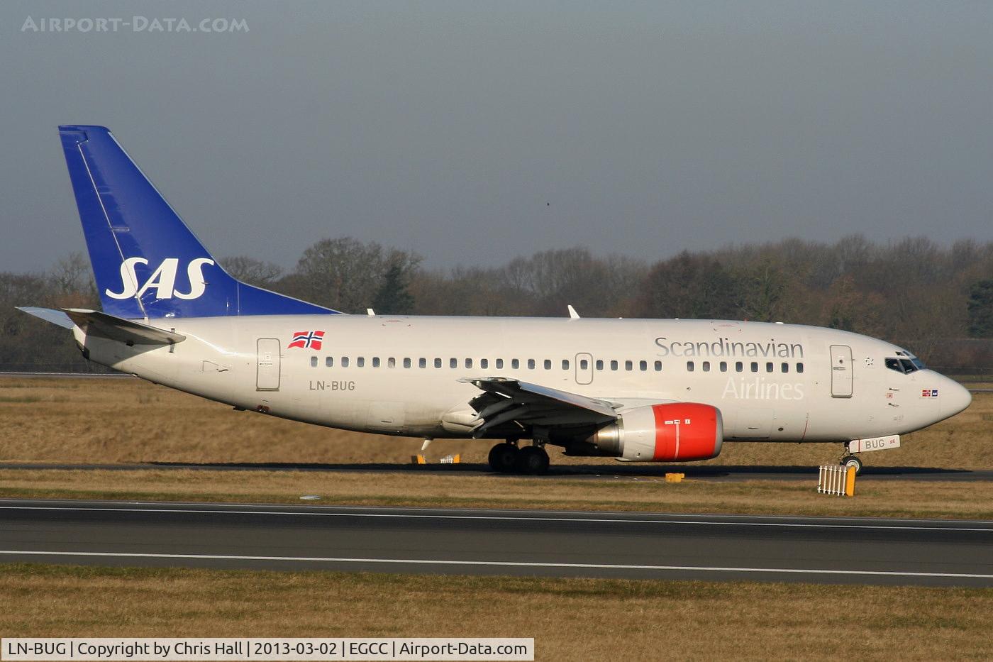 LN-BUG, 1997 Boeing 737-505 C/N 27631, SAS Scandinavian Airlines