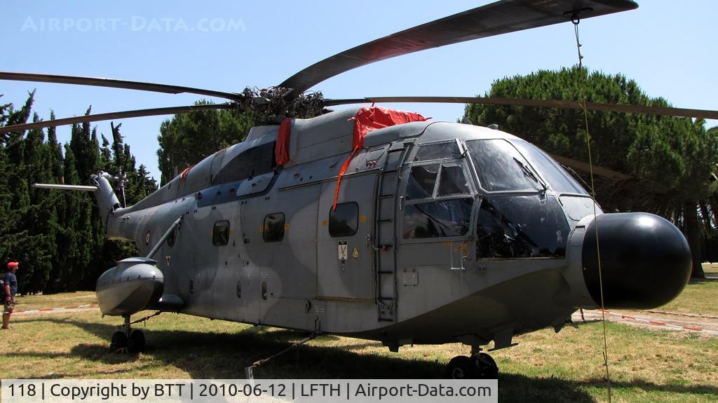118, Aérospatiale SA-321G Super Frelon C/N 118, Preserved
