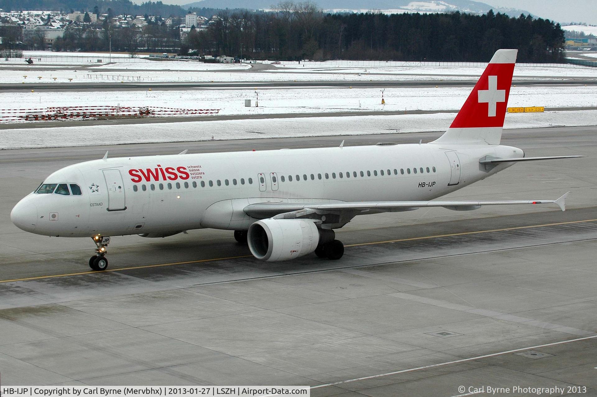 HB-IJP, 1997 Airbus A320-214 C/N 681, Taken from the Spectator Terrace.