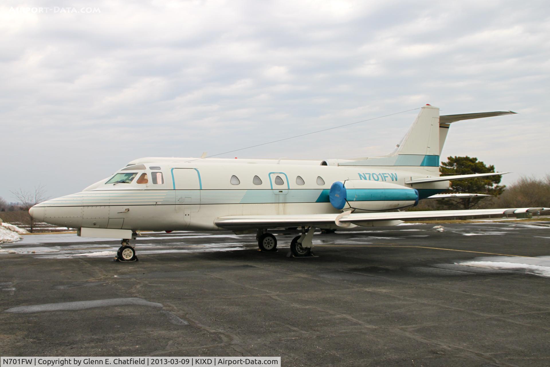 N701FW, 1980 Rockwell International NA-265-65 Sabreliner 65 C/N 465-21, Old bird