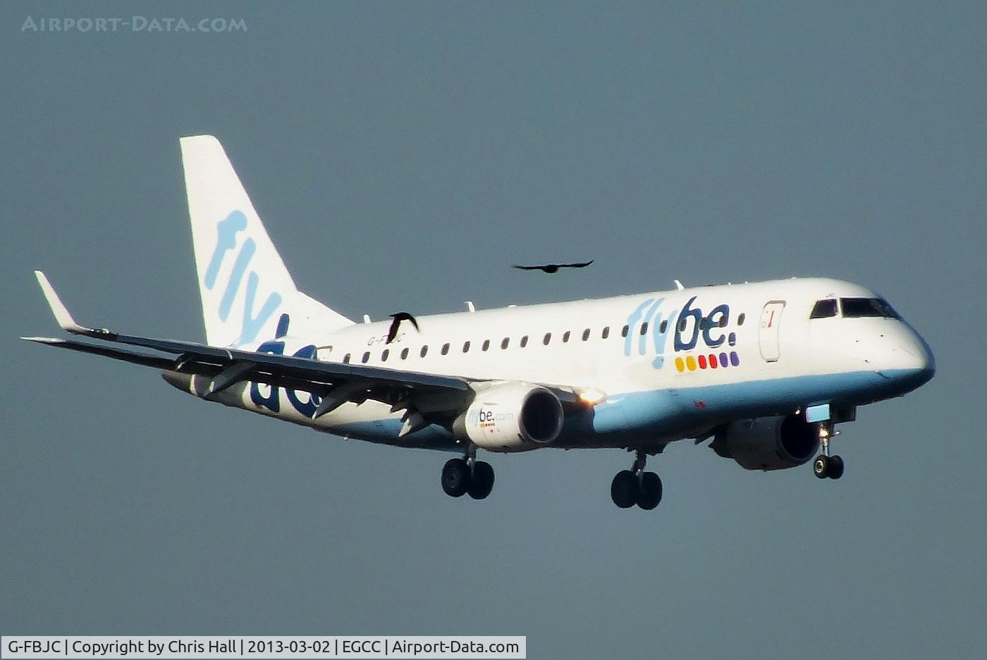 G-FBJC, 2011 Embraer 175STD (ERJ-170-200) C/N 17000328, flybe