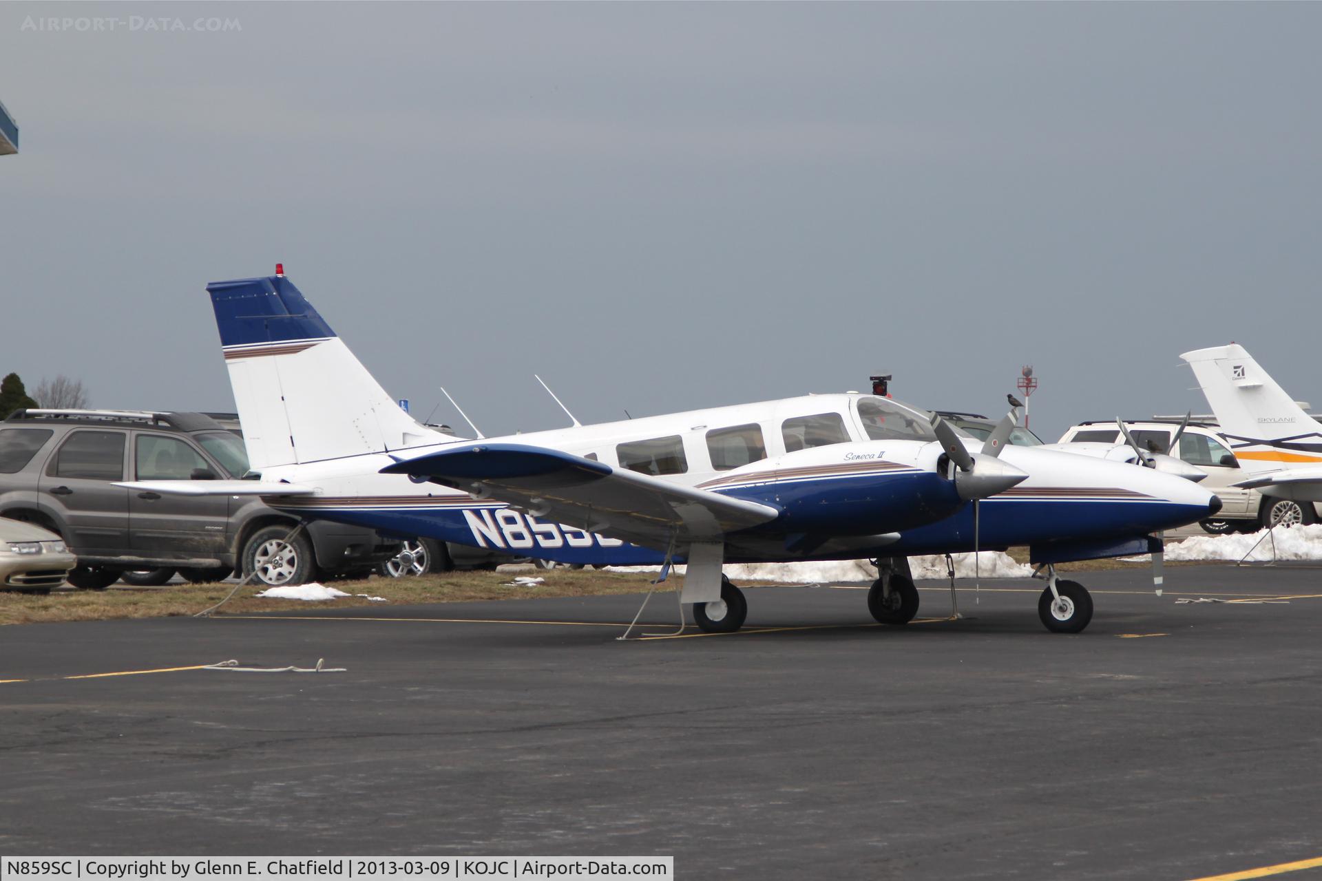 N859SC, 1980 Piper PA-34-200T C/N 34-8070303, Clean machine for being 30 years old