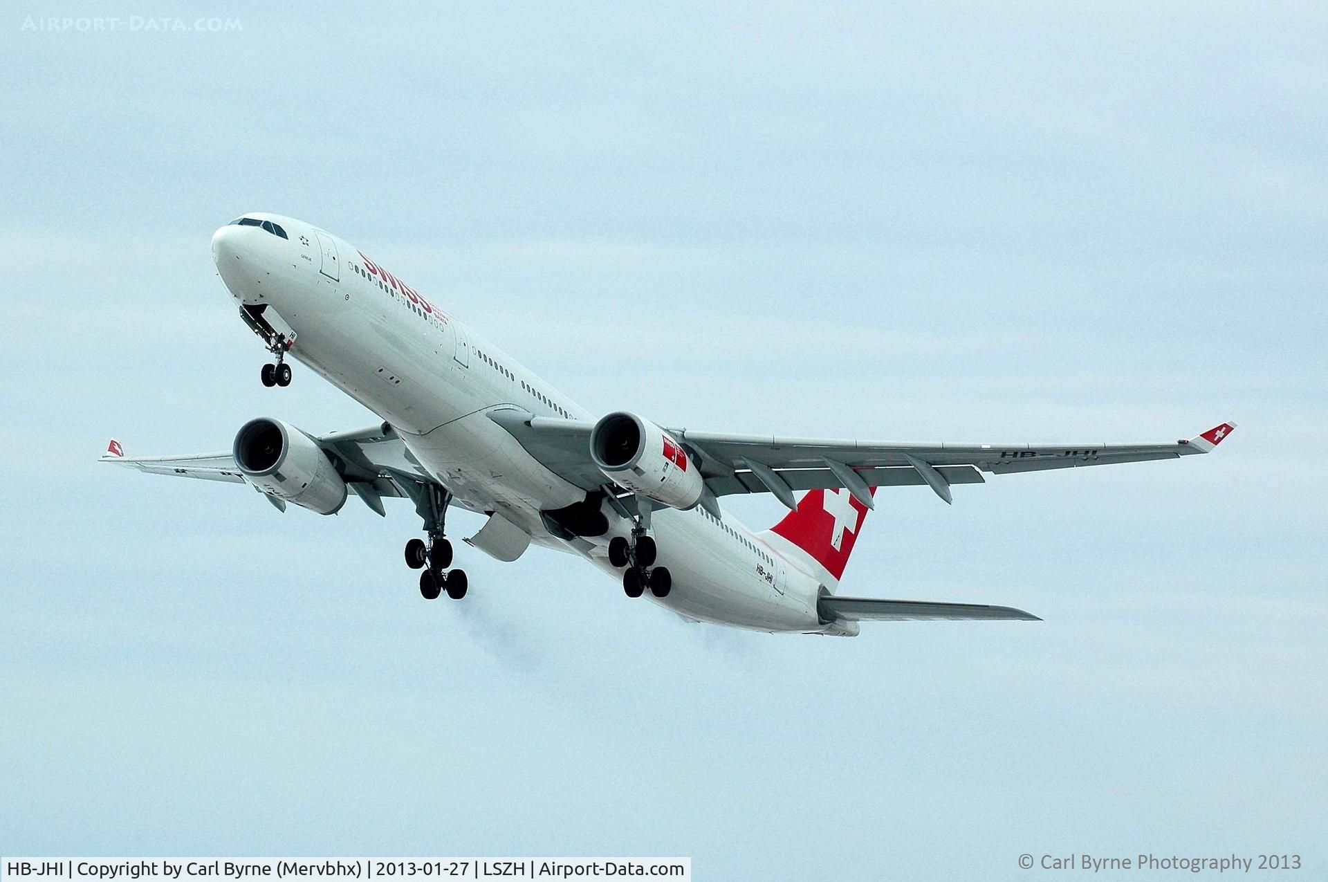HB-JHI, 2010 Airbus A330-343X C/N 1181, Taken from the Spectator Terrace.