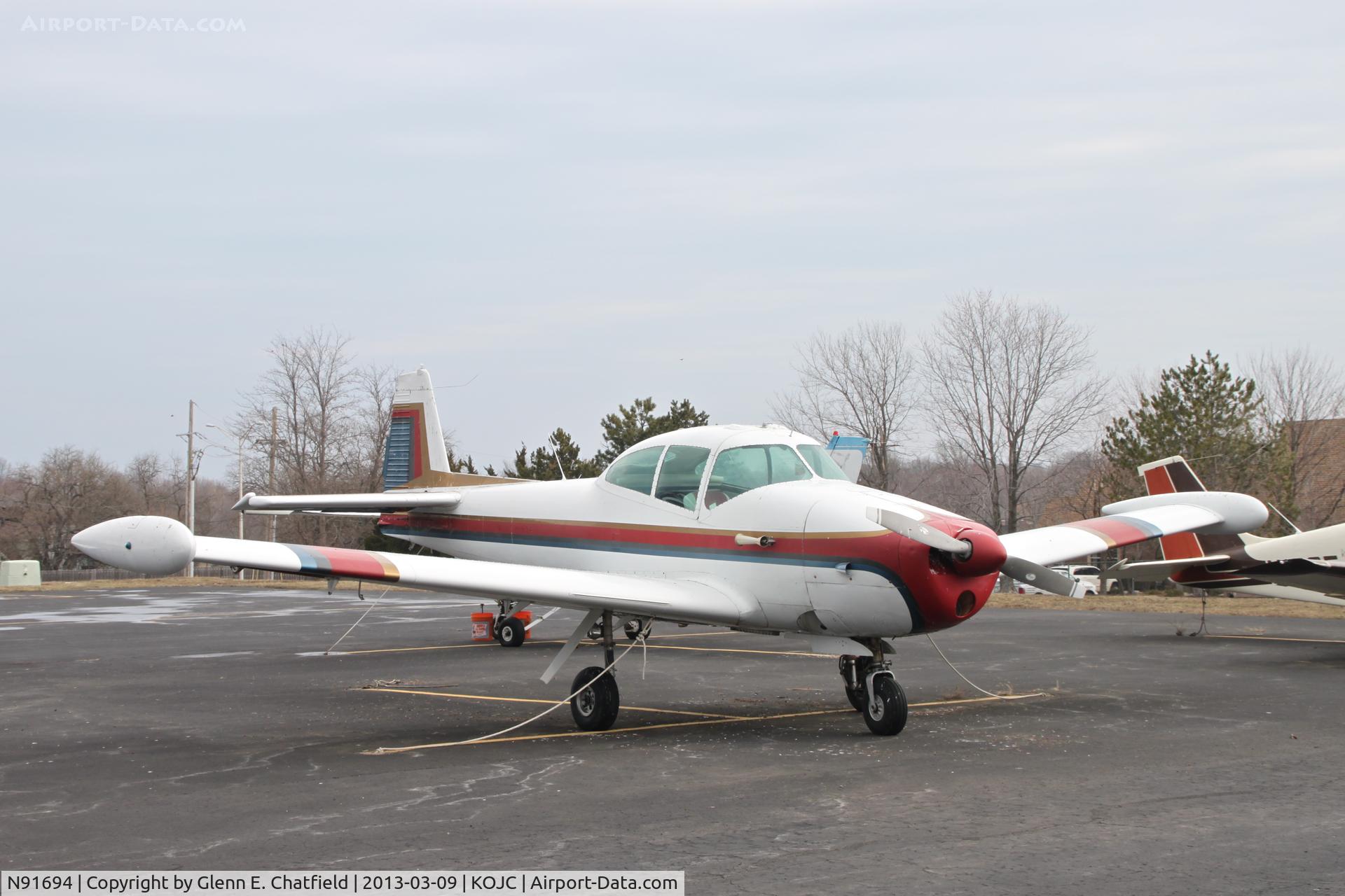 N91694, 1946 North American Navion (NA-145) C/N NAV-4-436, Been sitting here for ten years