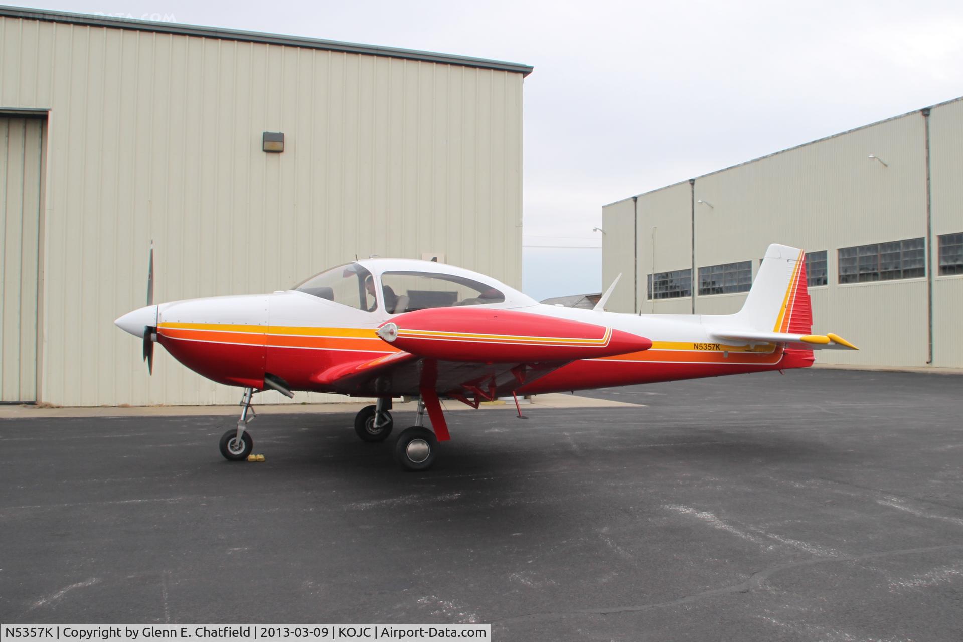 N5357K, 1951 Ryan Navion B C/N NAV-4-2257B, This Navion has some nice mods