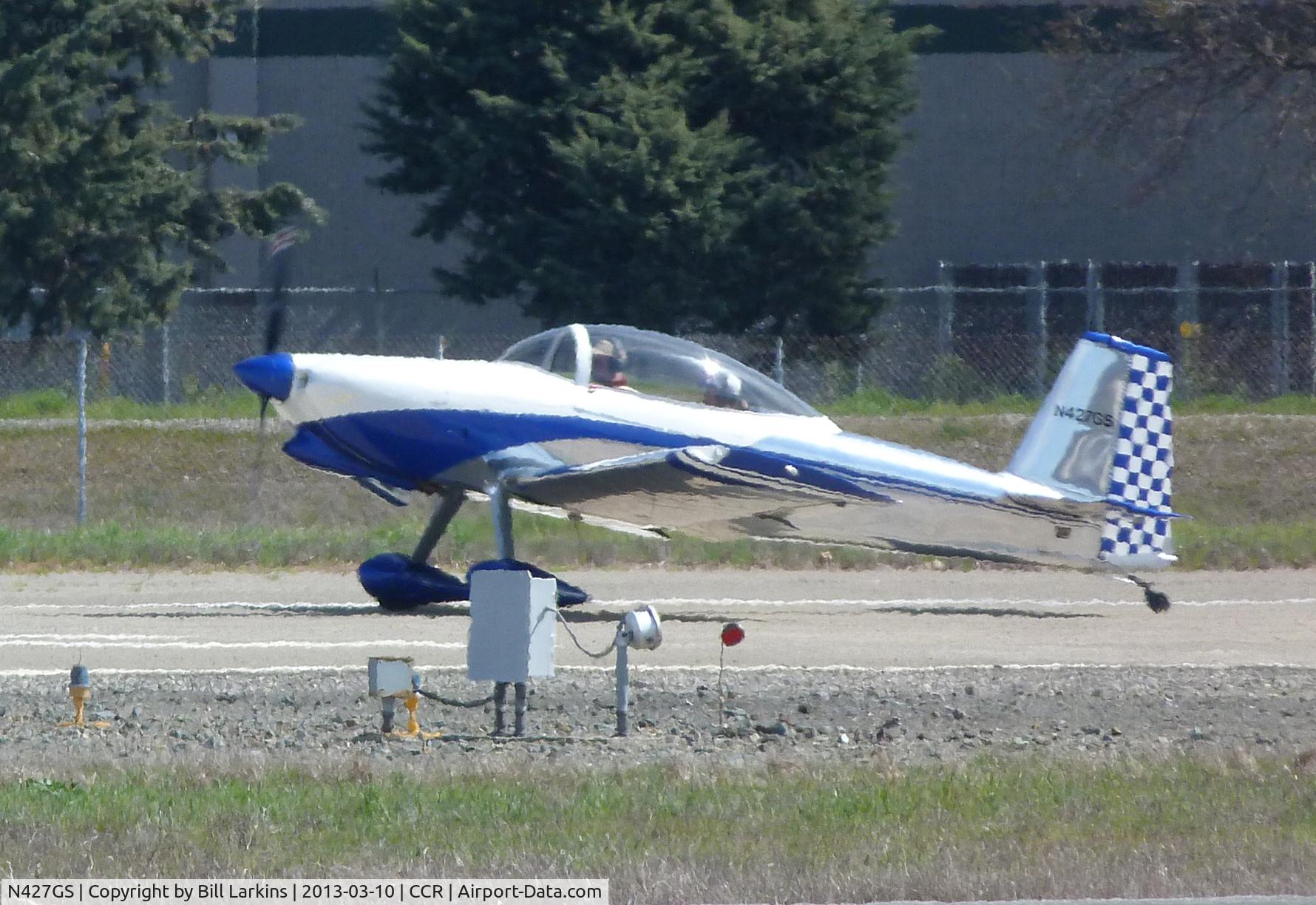N427GS, 2004 Vans RV-8 C/N 80199, Ready foir takeoff.