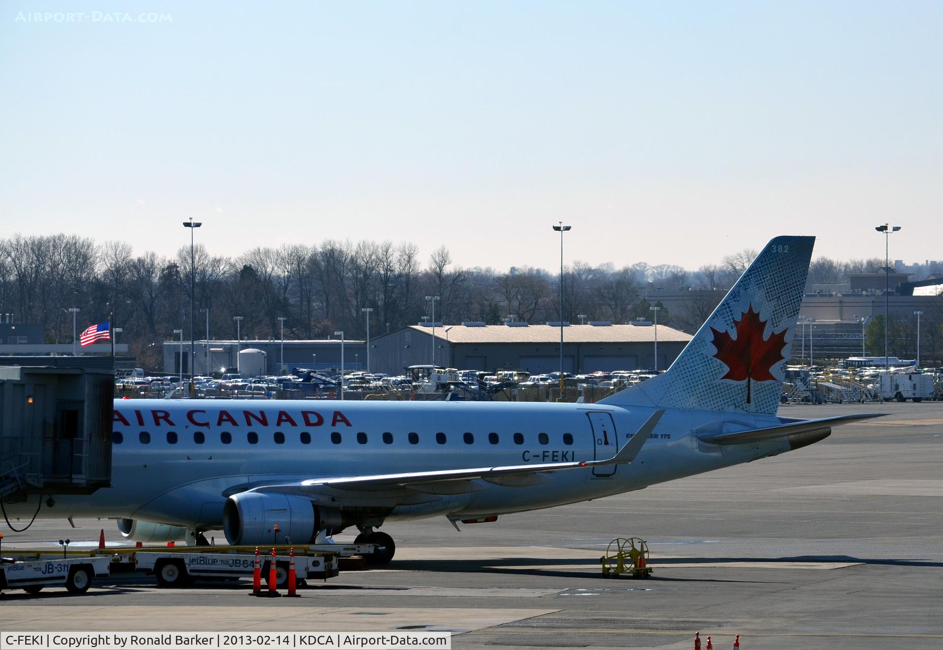 C-FEKI, 2005 Embraer 175SU (ERJ-170-200SU) C/N 17000103, Parking - DCA