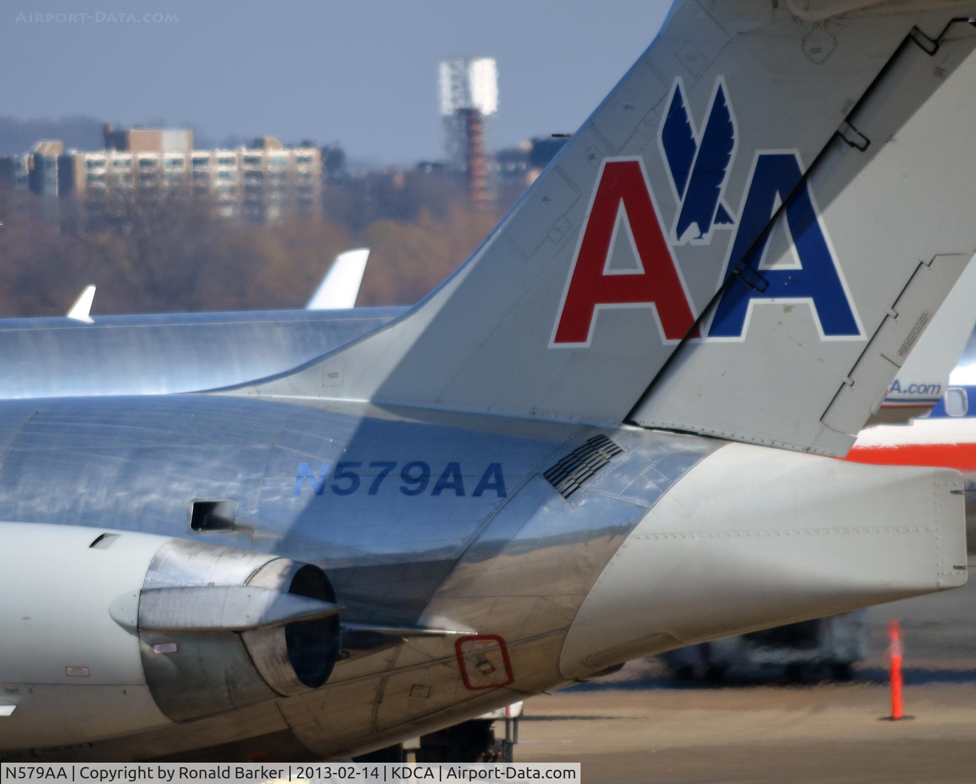 N579AA, 1991 McDonnell Douglas MD-82 (DC-9-82) C/N 53156, DCA VA