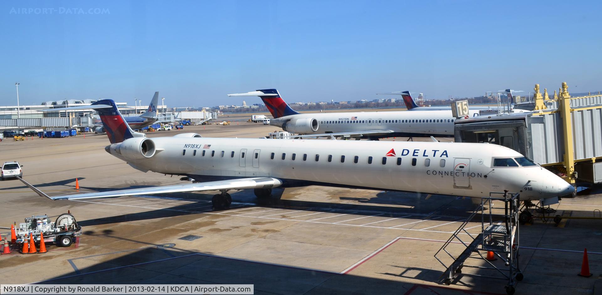 N918XJ, 2007 Bombardier CRJ-900ER (CL-600-2D24) C/N 15156, DCA VA