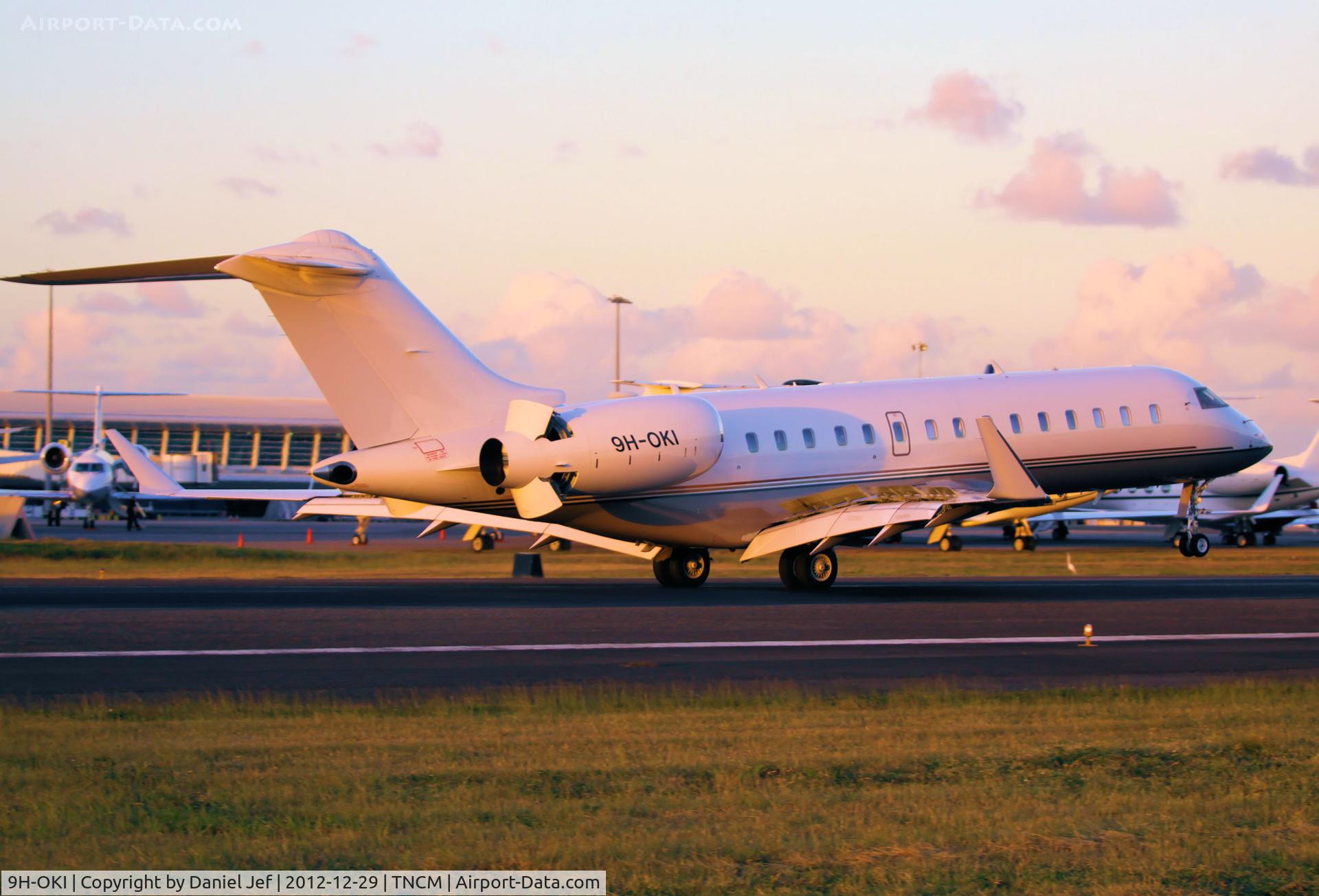 9H-OKI, 2009 Bombardier BD-700-1A10 Global Express C/N 9336, 9H-OKI