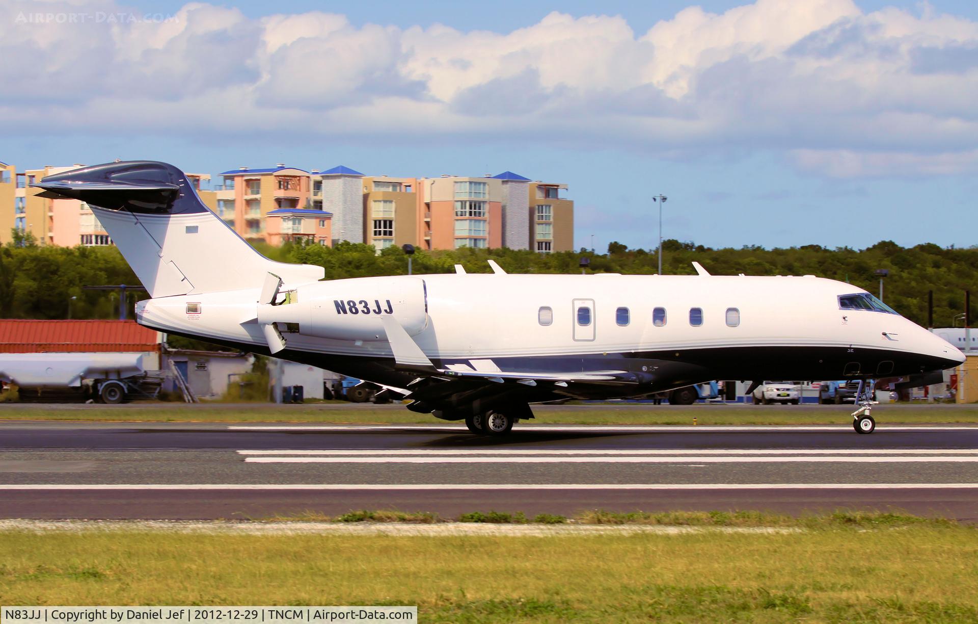 N83JJ, Bombardier Challenger 300 (BD-100-1A10) C/N 20259, N83JJ