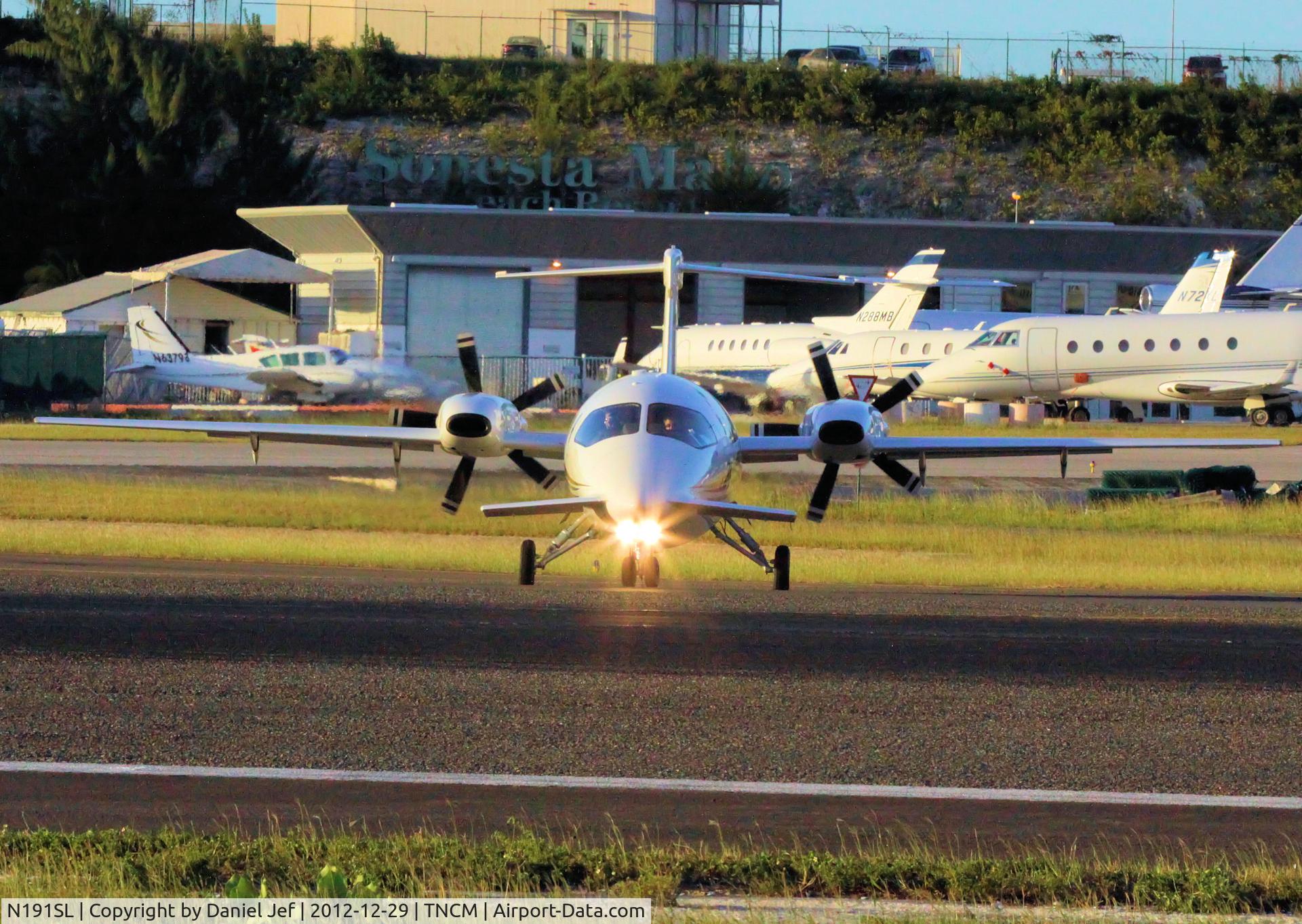 N191SL, 2009 Piaggio P-180 Avanti II C/N 1194, N191SL