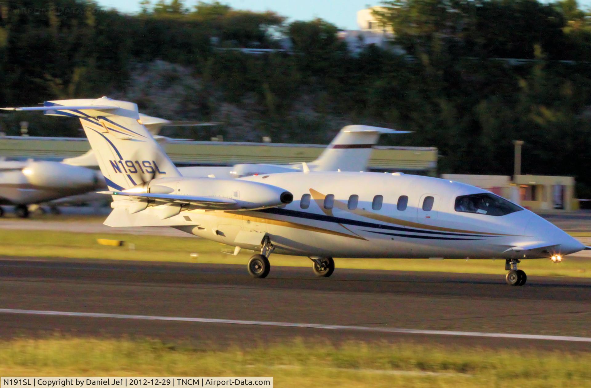 N191SL, 2009 Piaggio P-180 Avanti II C/N 1194, N191SL
