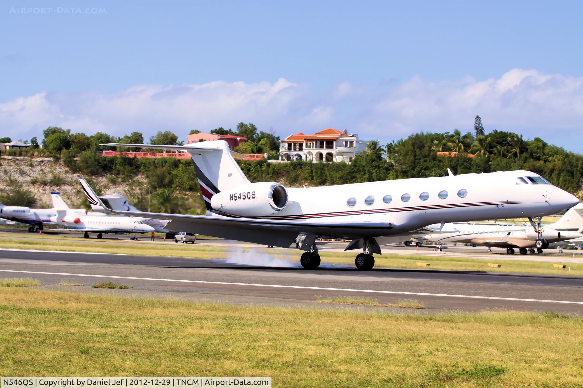 N546QS, 2008 Gulfstream Aerospace GV-SP (G550) C/N 5190, N546QS