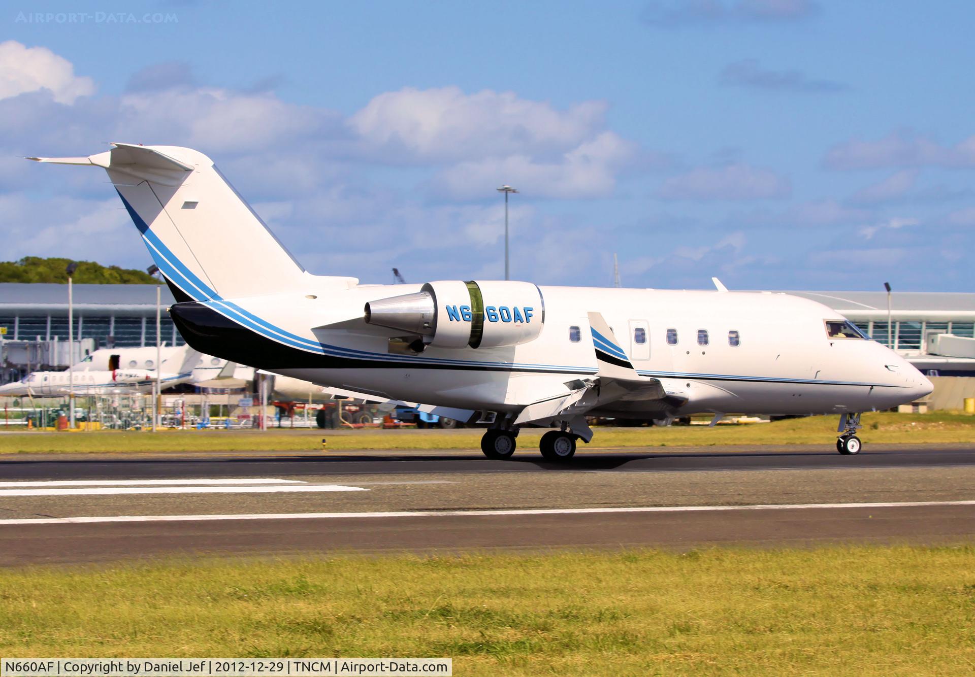 N660AF, 1988 Canadair Challenger 601-3A (CL-600-2B16) C/N 5025, N660AF