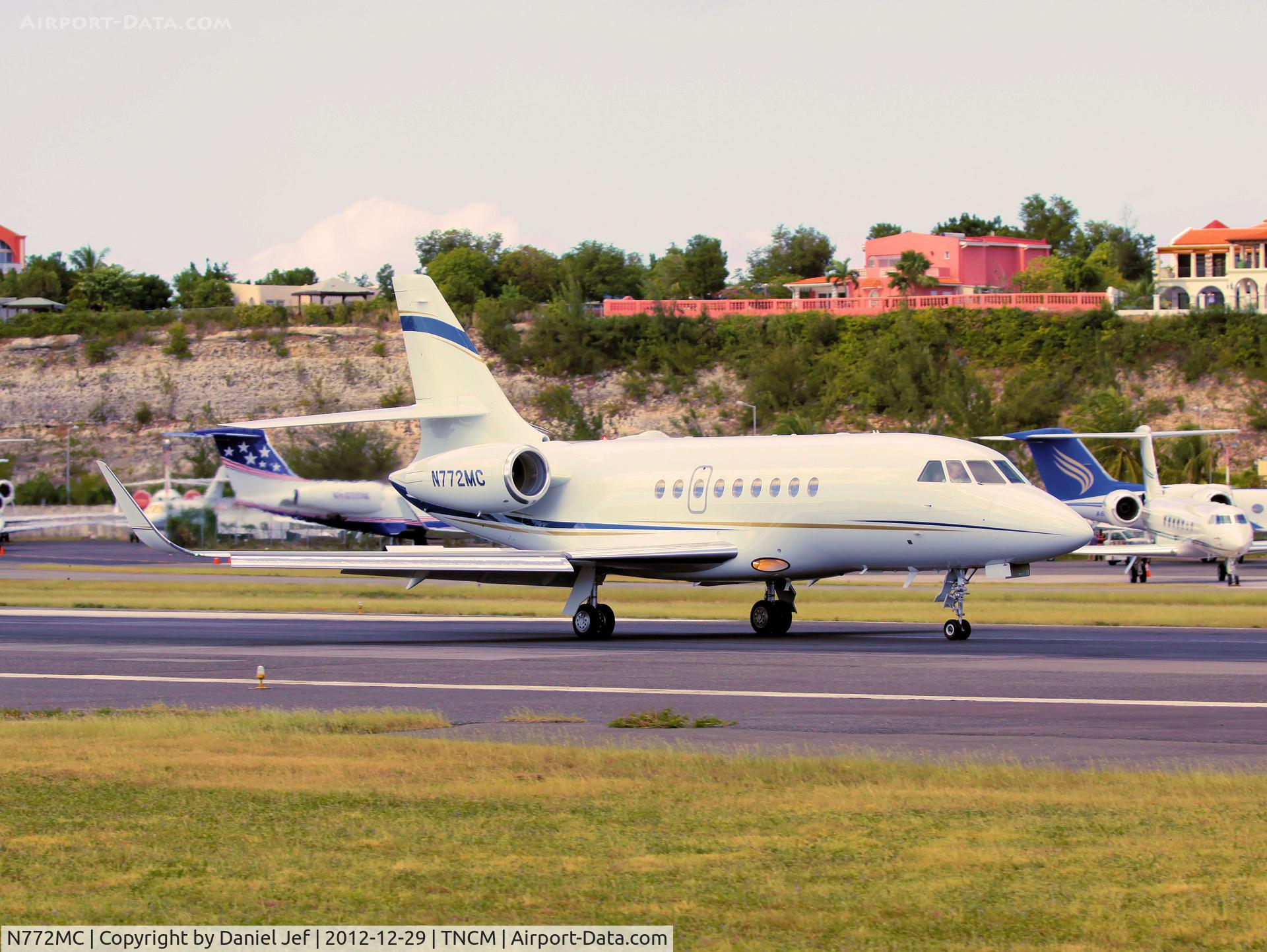 N772MC, 2008 Dassault Falcon 2000EX C/N 150, N772MC