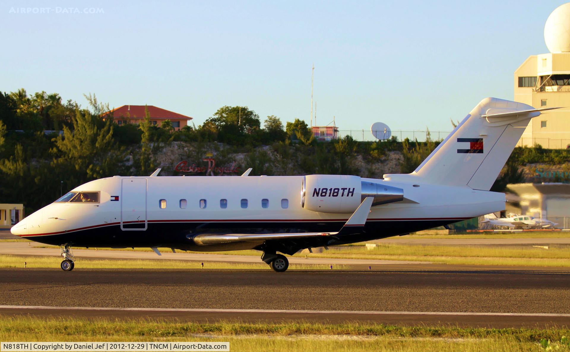 N818TH, 1996 Canadair Challenger 604 (CL-600-2B16) C/N 5315, N818TH