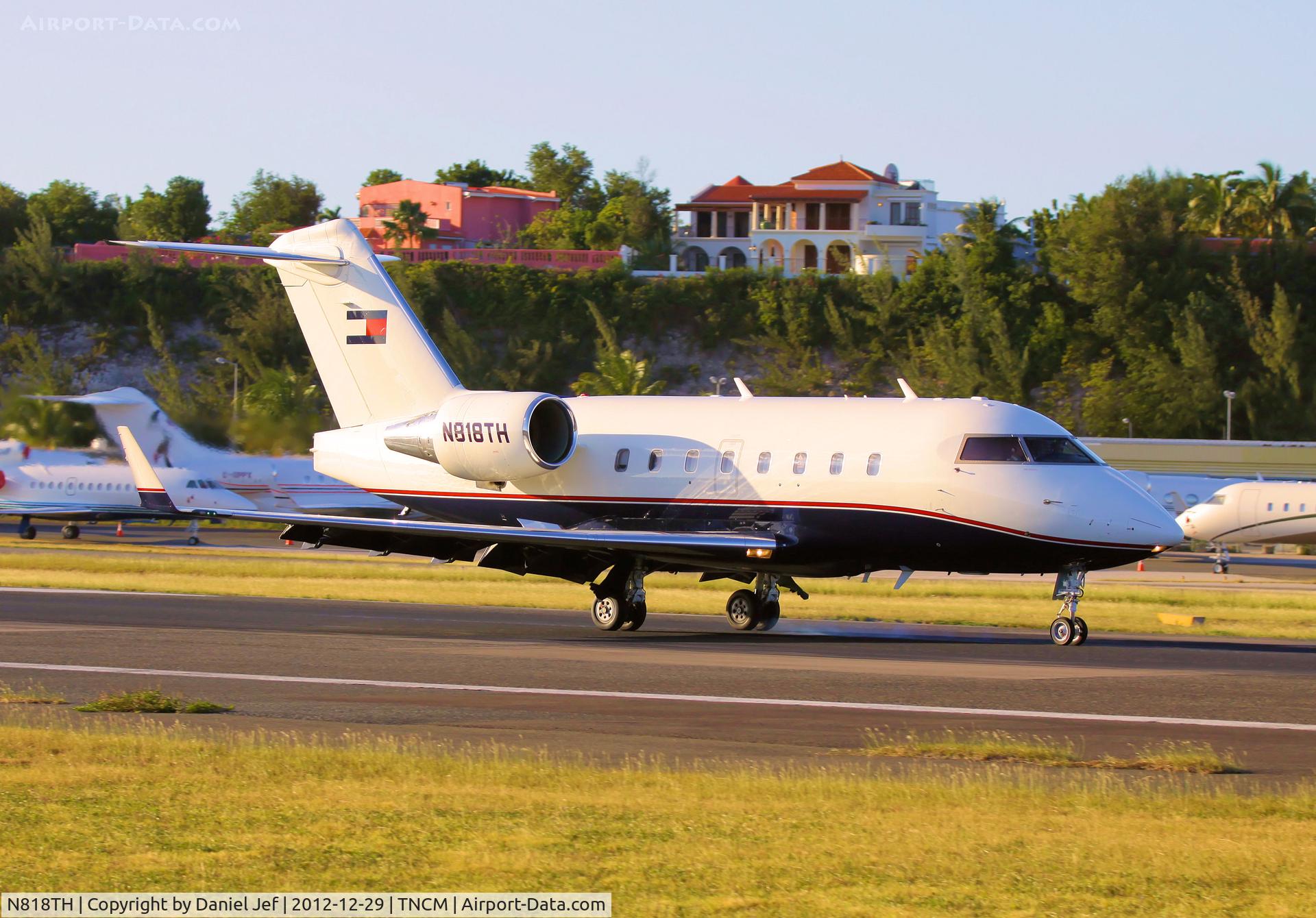 N818TH, 1996 Canadair Challenger 604 (CL-600-2B16) C/N 5315, N818TH