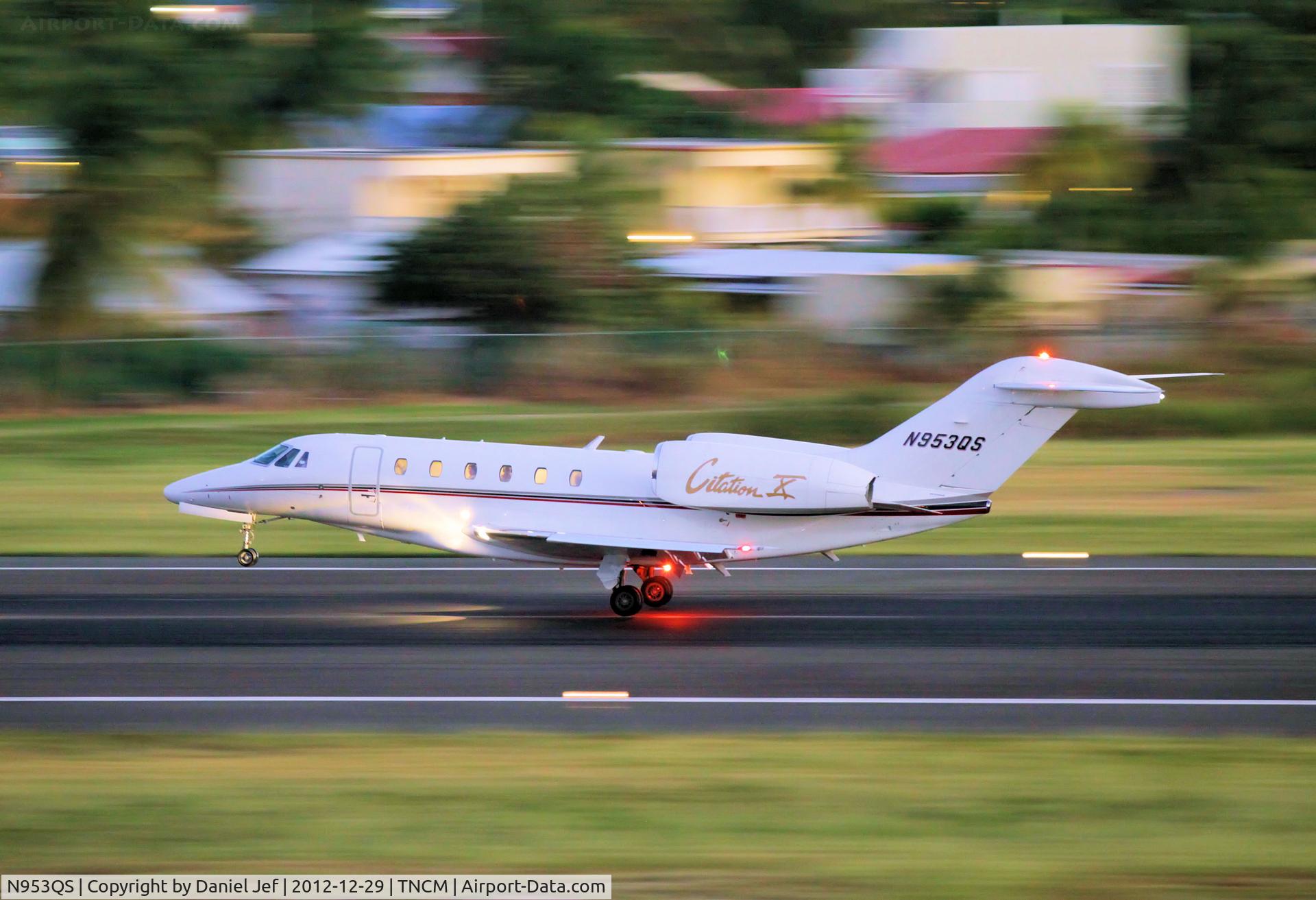 N953QS, 2001 Cessna 750 Citation X Citation X C/N 750-0153, N953QS