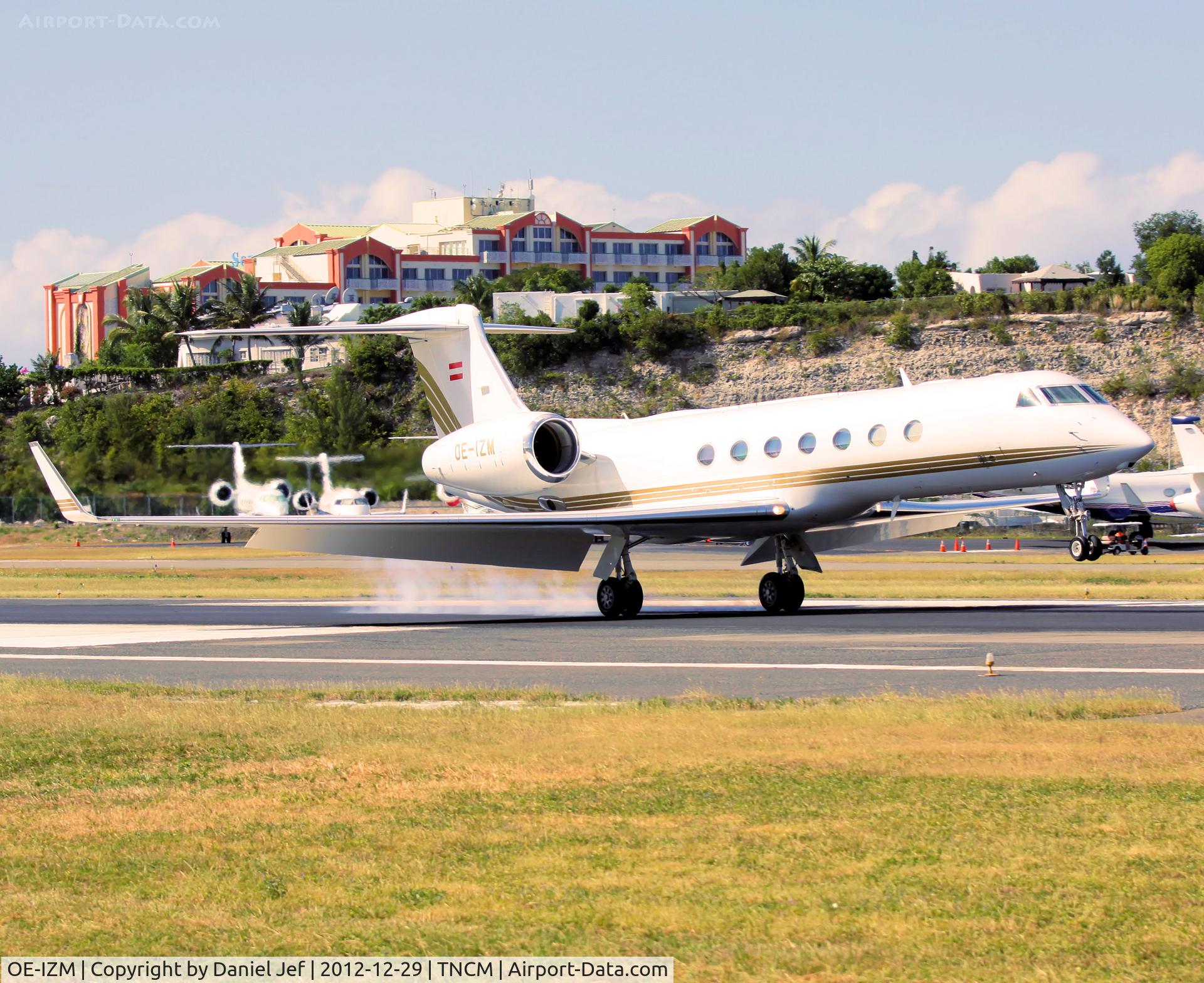 OE-IZM, 2007 Gulfstream Aerospace GV-SP (G550) C/N 5177, OE-IZM