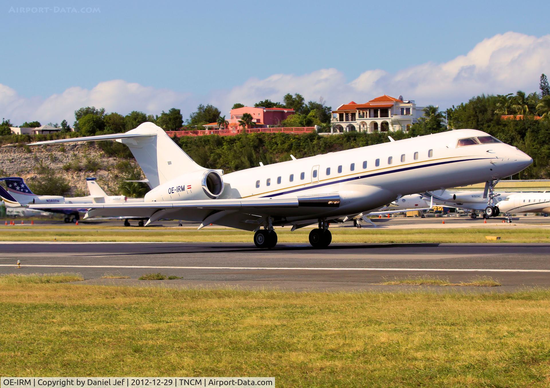 OE-IRM, 2008 Bombardier BD-700 1A10 Global Express C/N 9319, OE-IRM