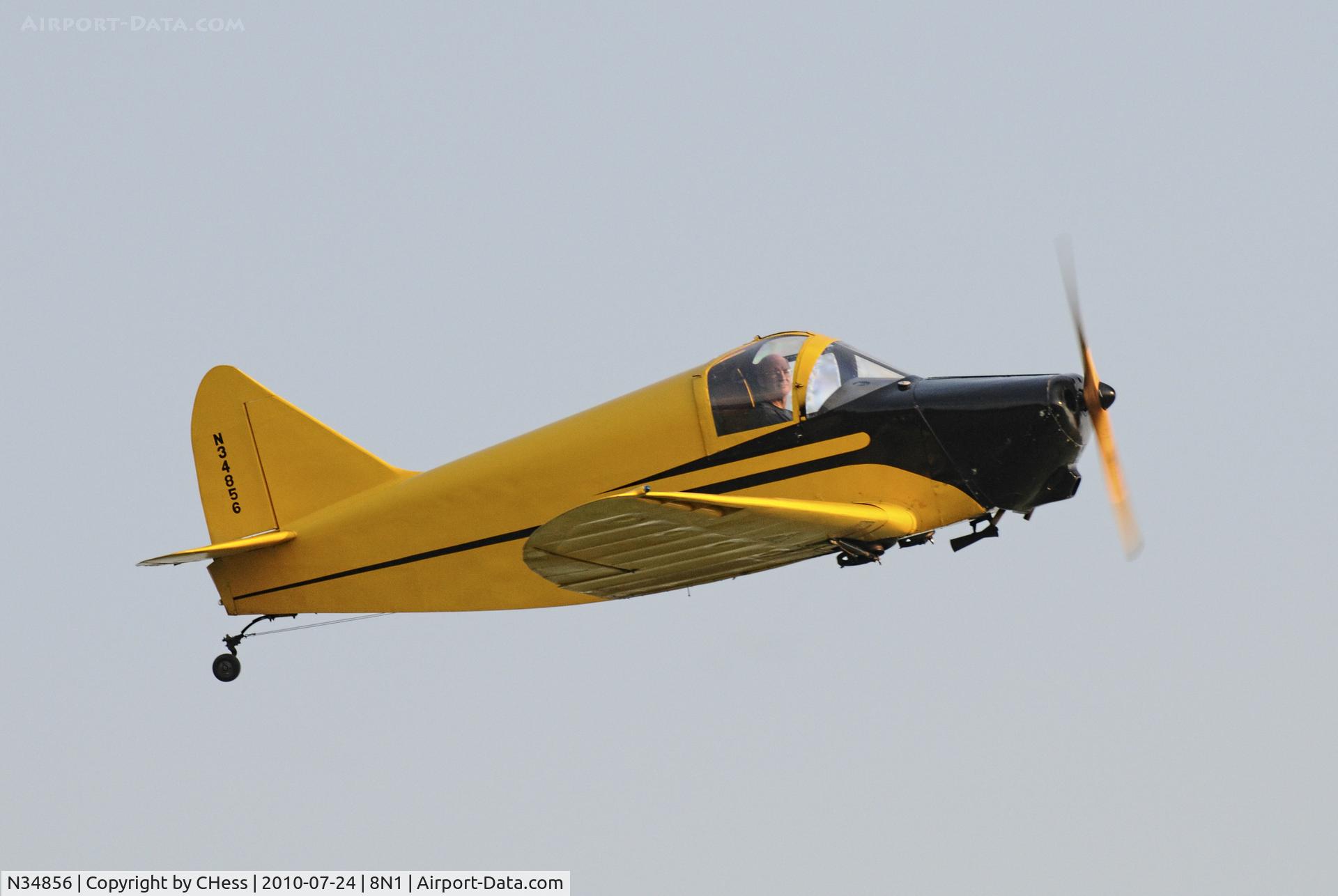 N34856, 1941 Culver LFA C/N 269, Photographed at Golden Age Air Museum's Sunset Flights event.