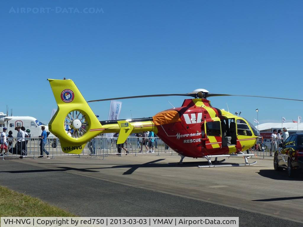 VH-NVG, 2004 Eurocopter EC-135P-2 C/N 0331, VH-NVG at the 2013 Australian International Airshow at Avalon