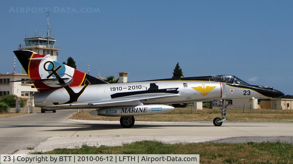 23, Dassault Super Etendard C/N 23, Centenary of French Naval Aviation
c/s right side : CV Bearn
c/s left side : CVN Charles De Gaulle