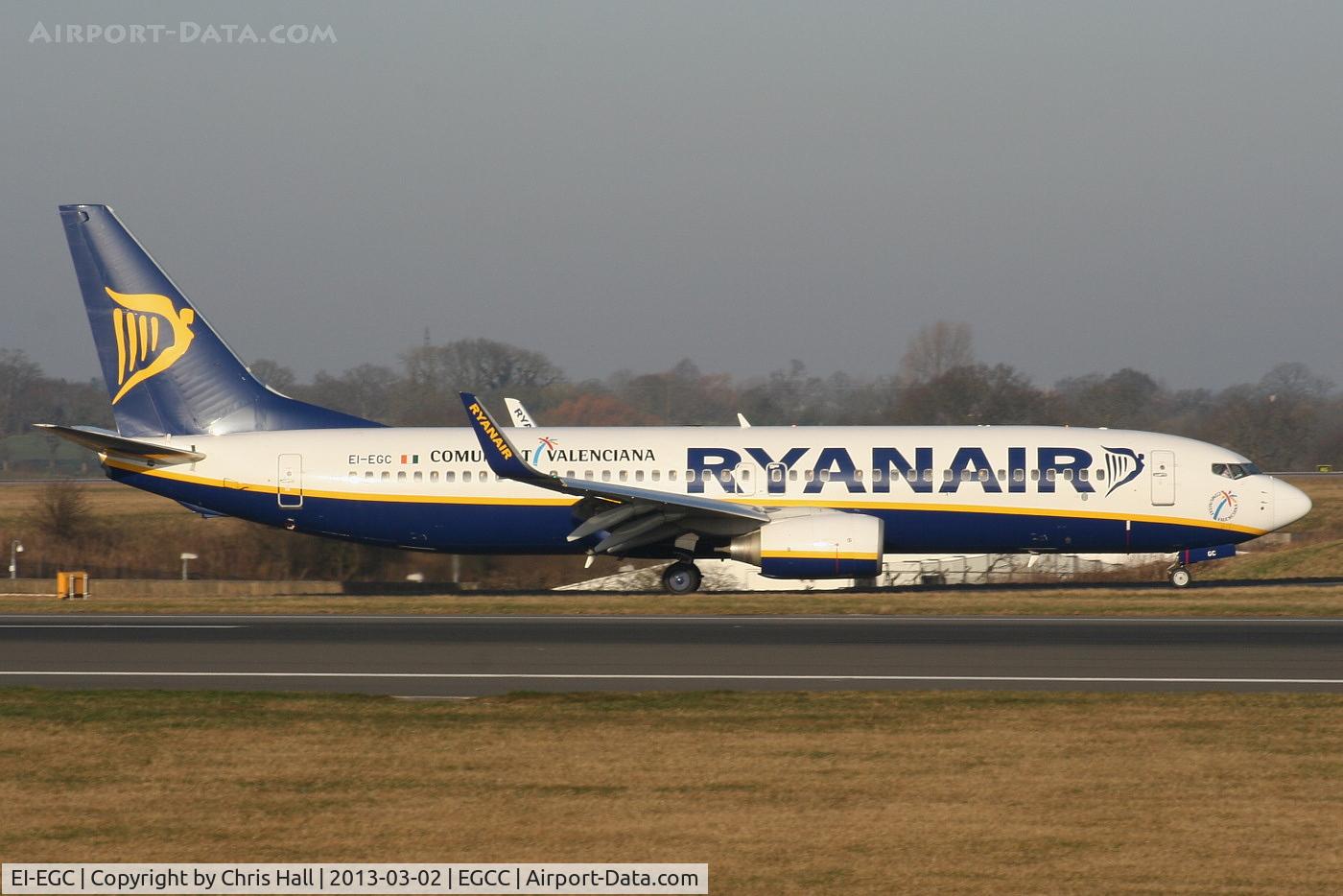 EI-EGC, 2009 Boeing 737-8AS C/N 38492, Ryanair