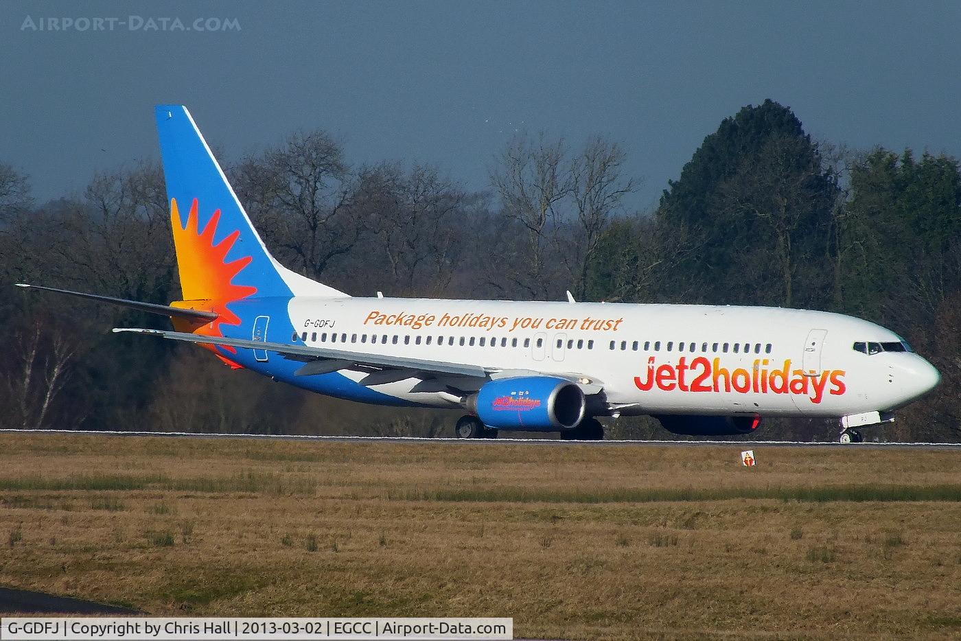 G-GDFJ, 2000 Boeing 737-804 C/N 28229, Jet2 Holidays