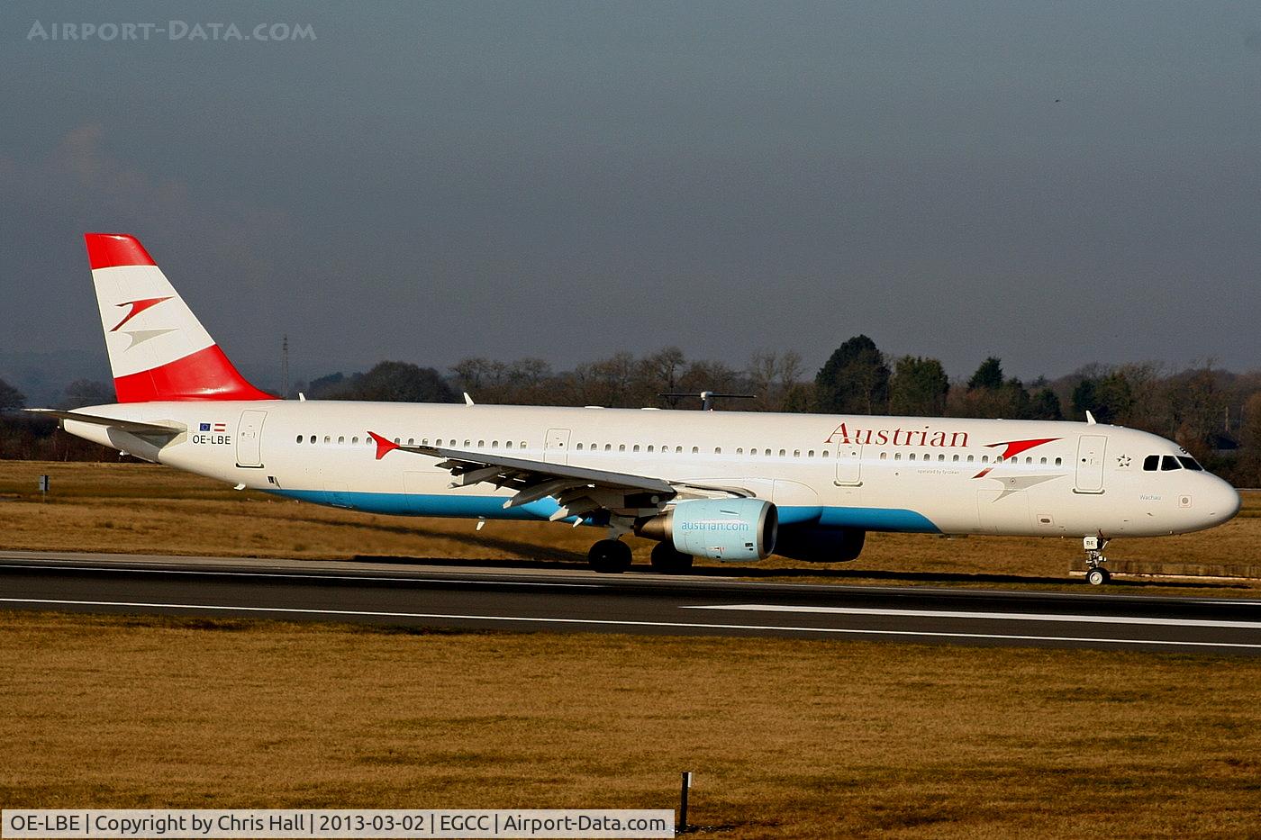 OE-LBE, 1998 Airbus A321-211 C/N 935, Austrian Airlines