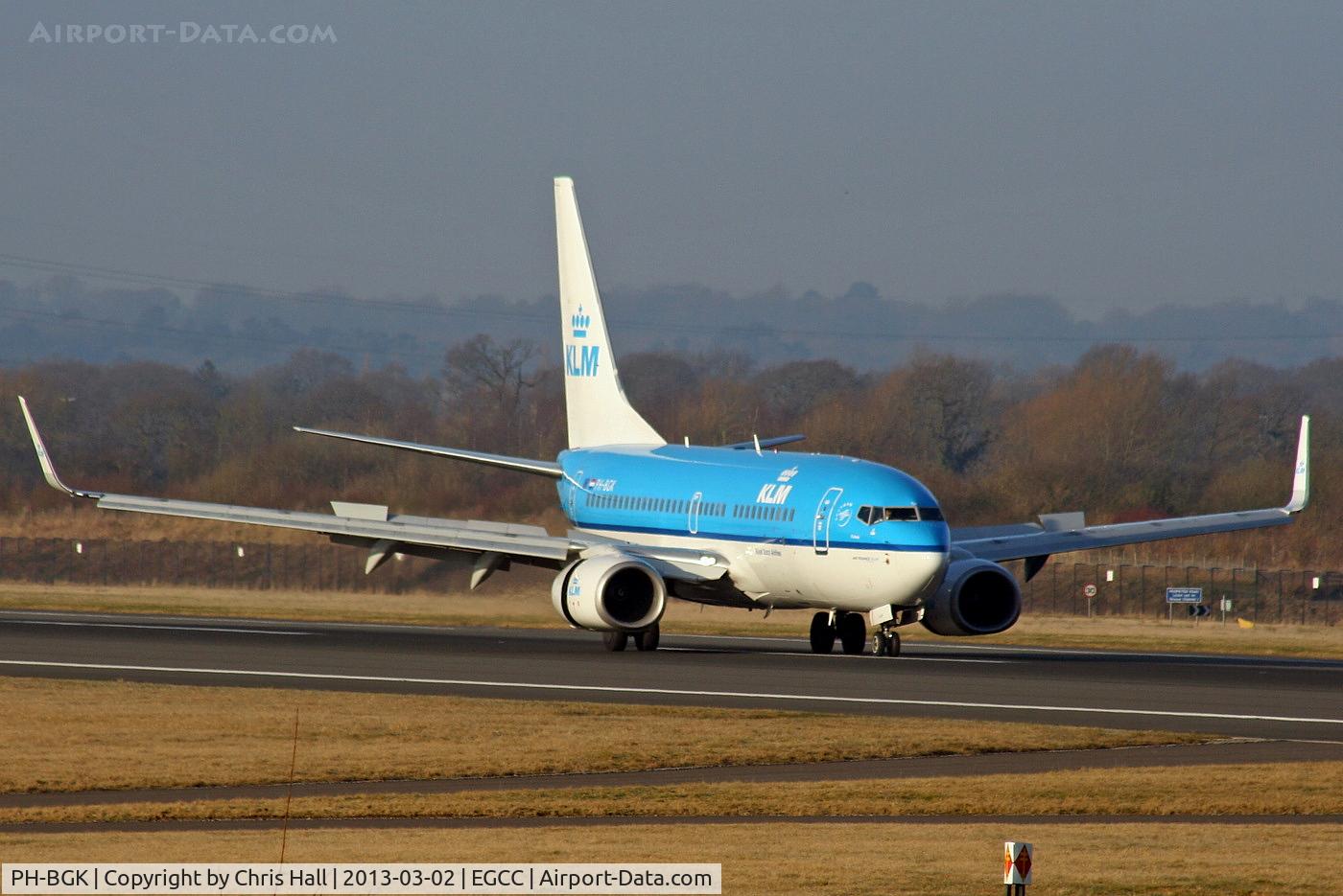 PH-BGK, 2010 Boeing 737-7K2 C/N 38054, KLM Royal Dutch Airlines