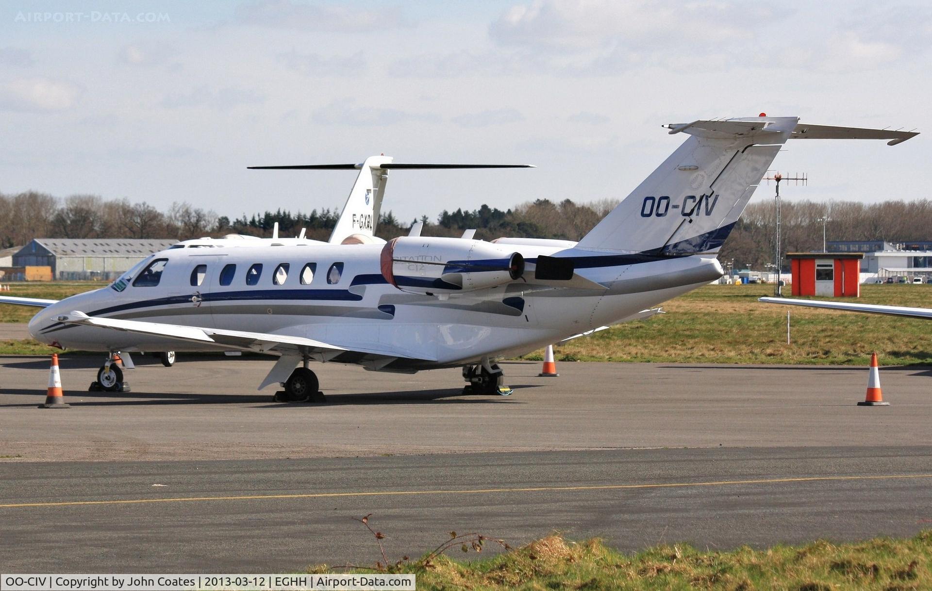 OO-CIV, 2004 Cessna 525A CitationJet CJ2 C/N 525A-0206, Parked at Sigs