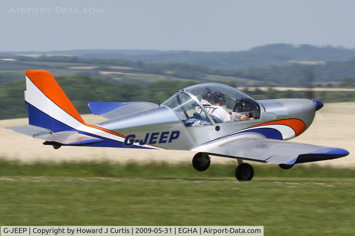 G-JEEP, 2002 Aerotechnik EV-97A Eurostar C/N PFA 315-13888, Privately owned.