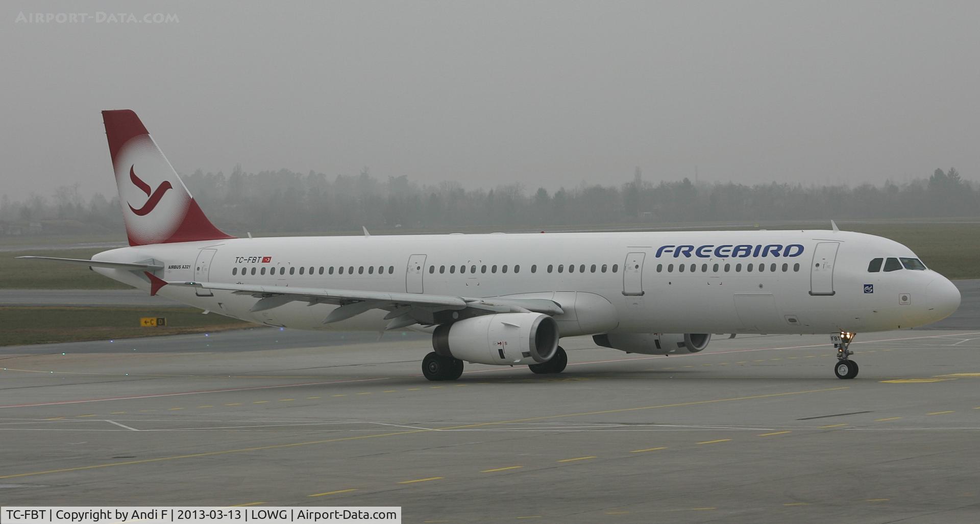 TC-FBT, 1998 Airbus A321-131 C/N 855, Freebird Airlines Airbus A321-231