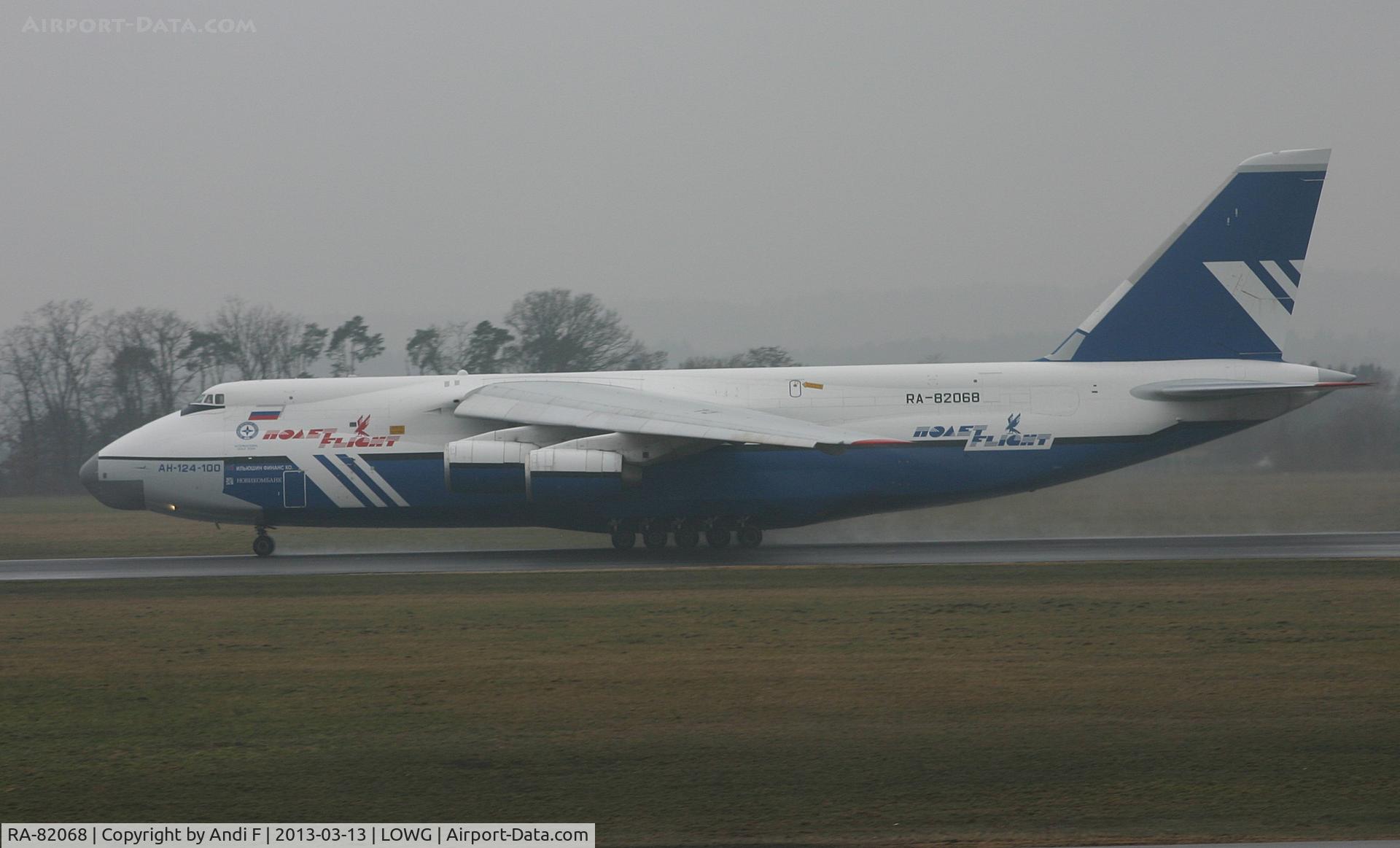 RA-82068, 1993 Antonov An-124-100 Ruslan C/N x770051359127, Polet Flight Antonov AN-124-100