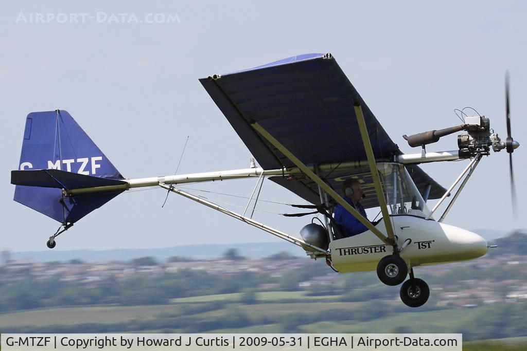 G-MTZF, 1988 Thruster TST MK1 C/N 8048-TST-073, Privately owned.