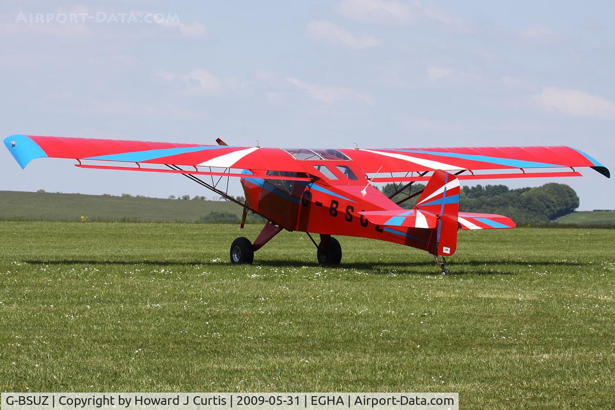 G-BSUZ, 1990 Denney Kitfox Mk3 C/N PFA 172-11875, Privately owned.