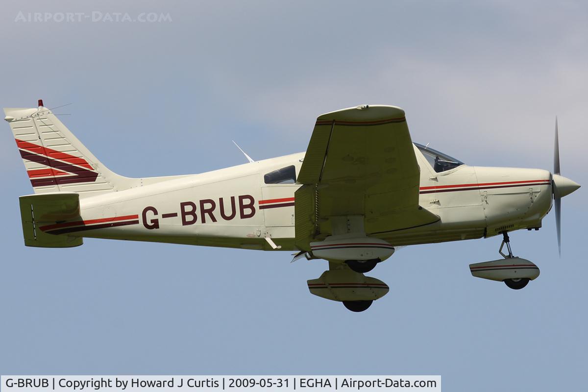 G-BRUB, 1981 Piper PA-28-161 Warrior II C/N 28-8116177, Privately owned.