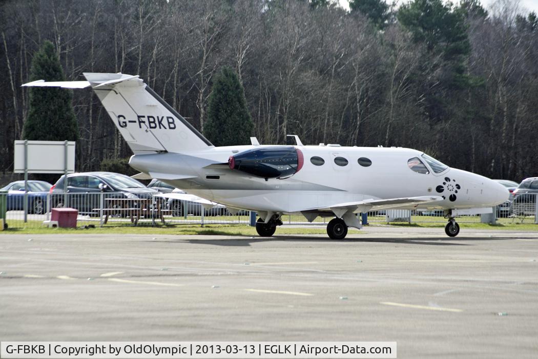 G-FBKB, 2008 Cessna 510 Citation Mustang Citation Mustang C/N 510-0126, The only one not working!