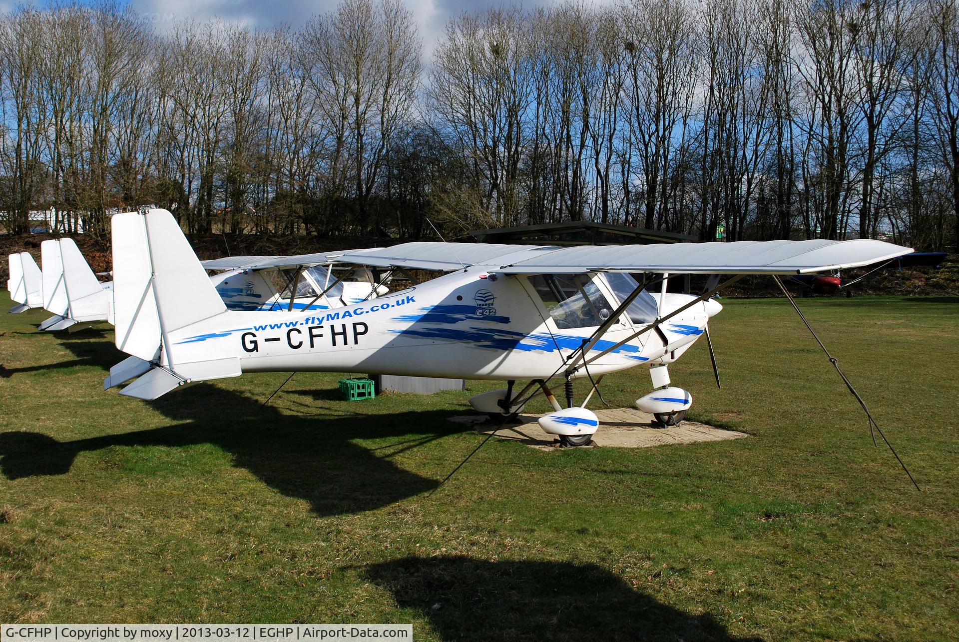 G-CFHP, 2008 Comco Ikarus C42 FB80 C/N 0805-6972, Ikarus C42 at Popham