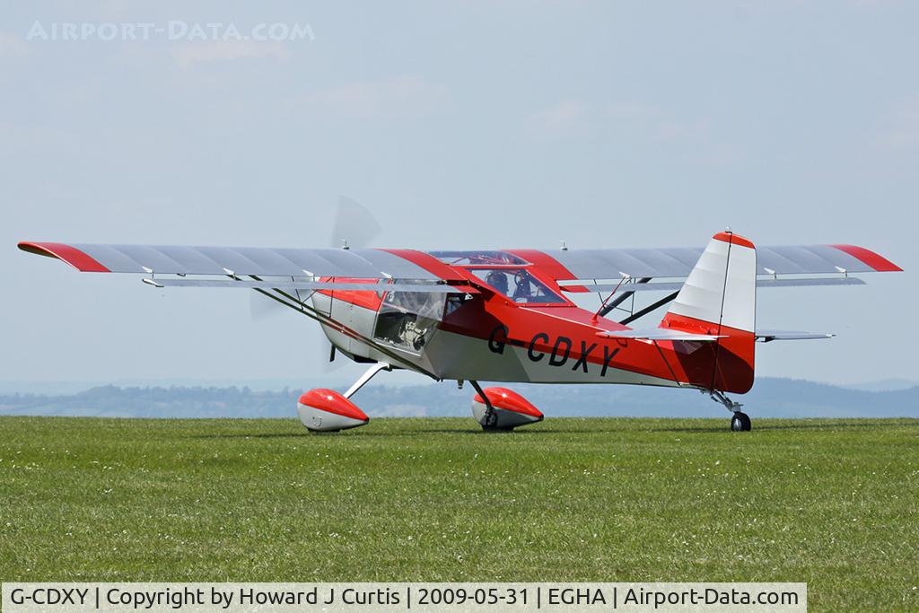 G-CDXY, 2007 Skystar Kitfox Series 7 C/N PFA 172D-14112, Privately owned.