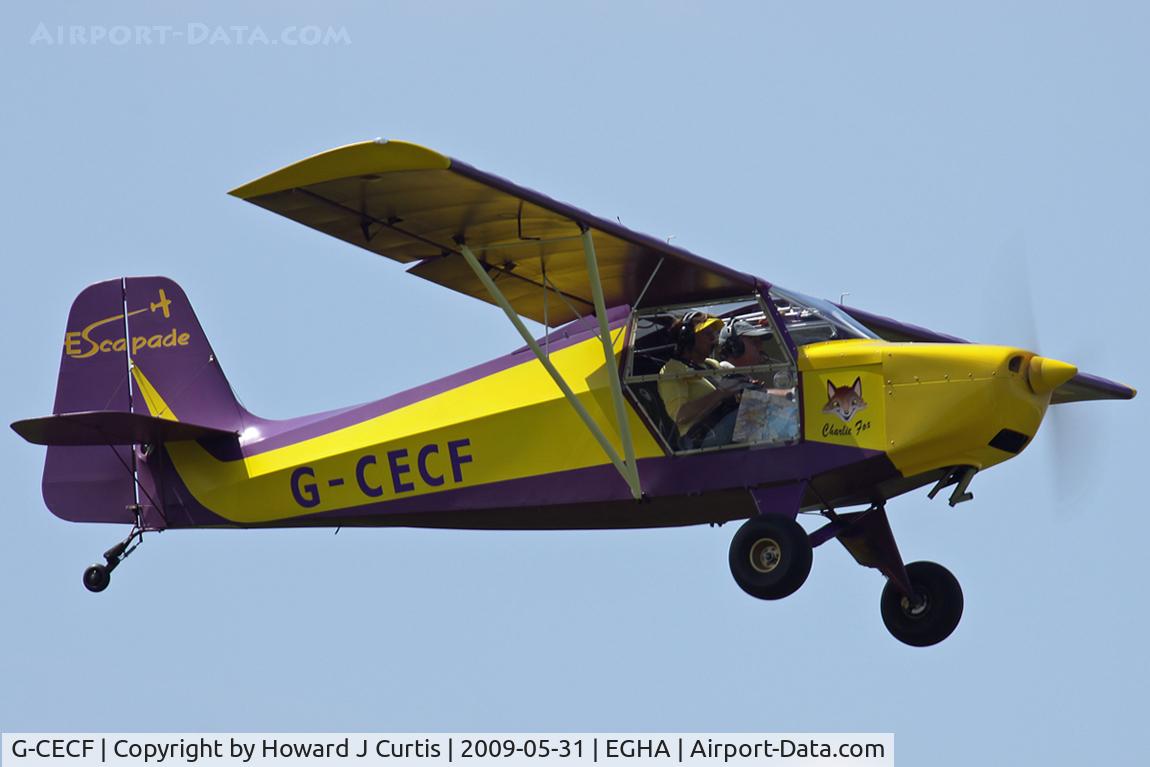 G-CECF, 2006 Just Aircraft Escapade Jabiru (3) C/N BMAA/HB/496, Privately owned.