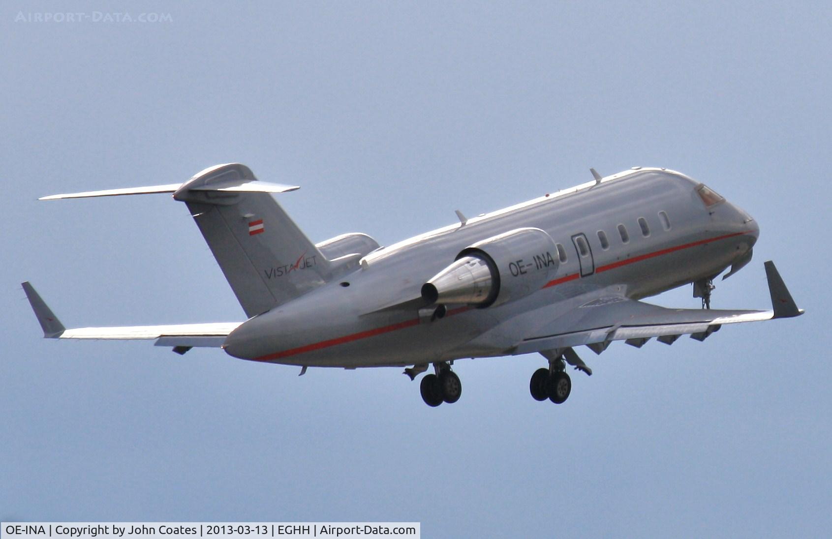 OE-INA, 2008 Bombardier Challenger 605 (CL-600-2B16) C/N 5782, Circuit bashing for some  hours