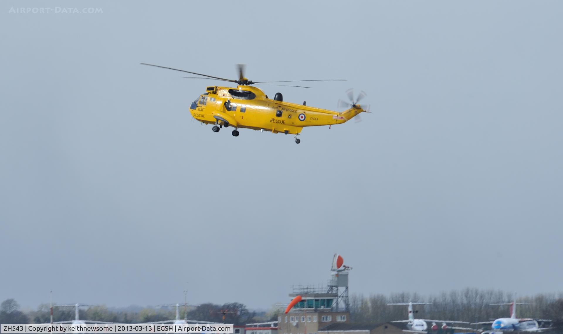 ZH543, Westland Sea King HAR.3A C/N WA1009, Mid Morning Medivac !