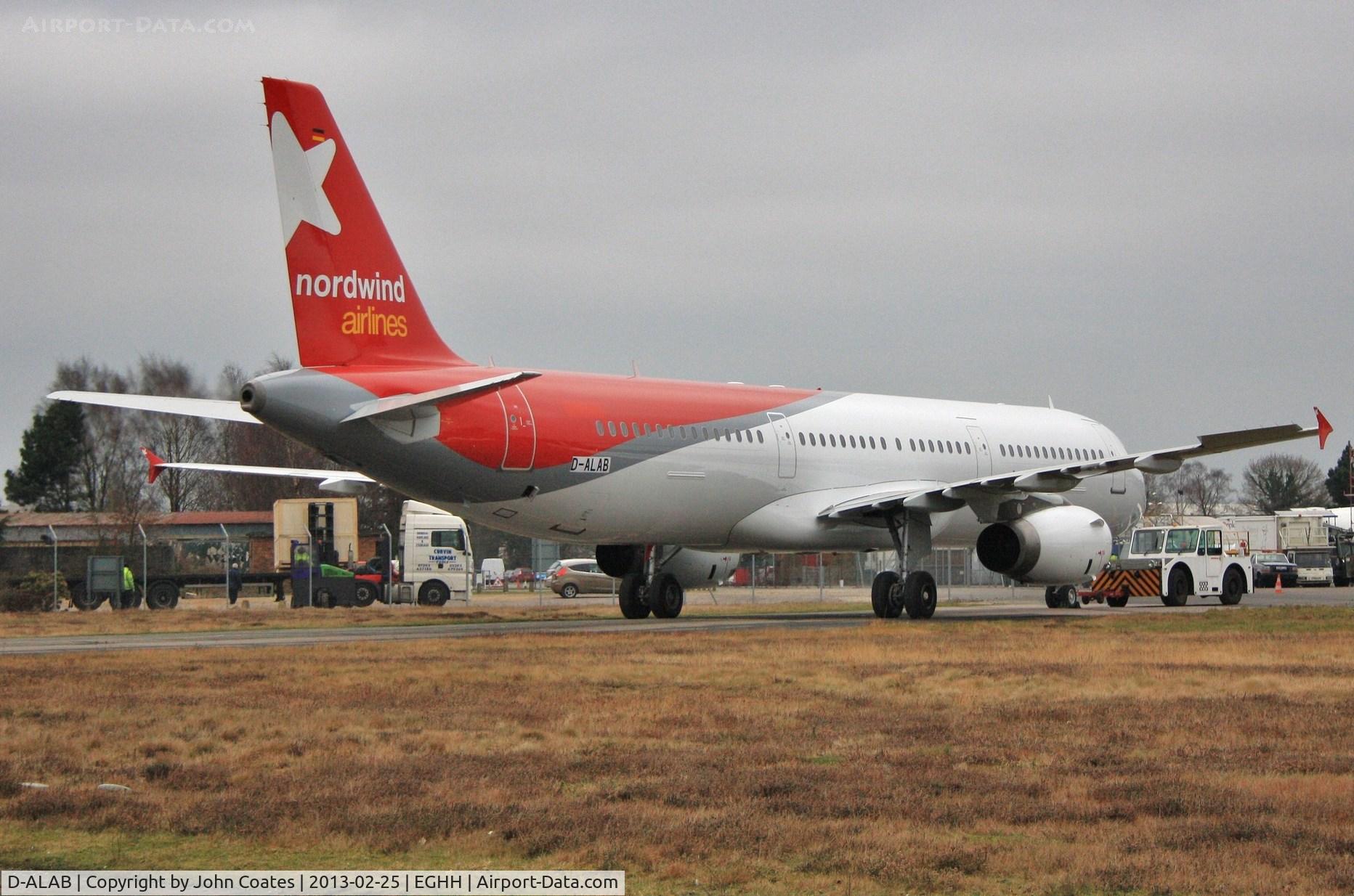 D-ALAB, 2002 Airbus A321-231 C/N 1843, Taxiing to depart back to Southend after repaint and prior delivery
