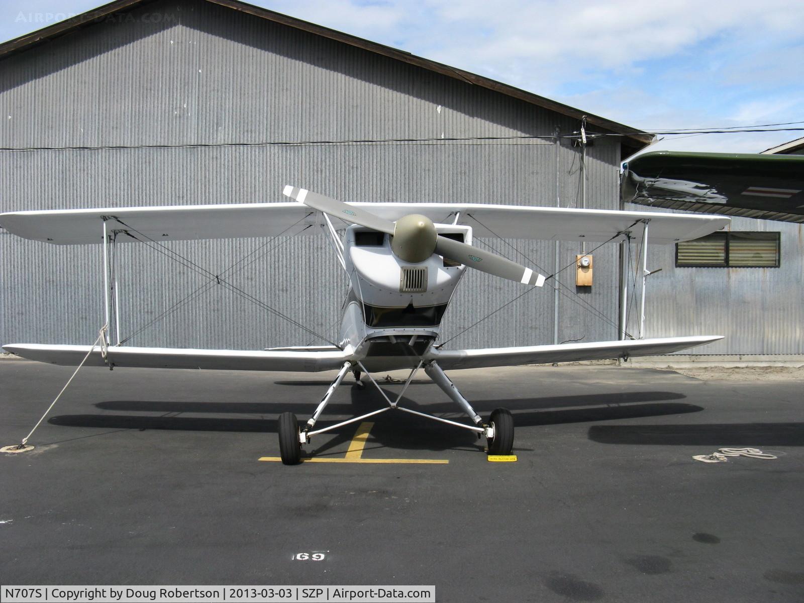 N707S, 1947 Bucker Bu-131 Jungmann C/N 211, 1947 Slovak Aero Praha G-104 Bucker JUNGMANN rebuild, Lycoming IO-360 A&C 200 Hp upgrade, Autopilot, big prop spinner