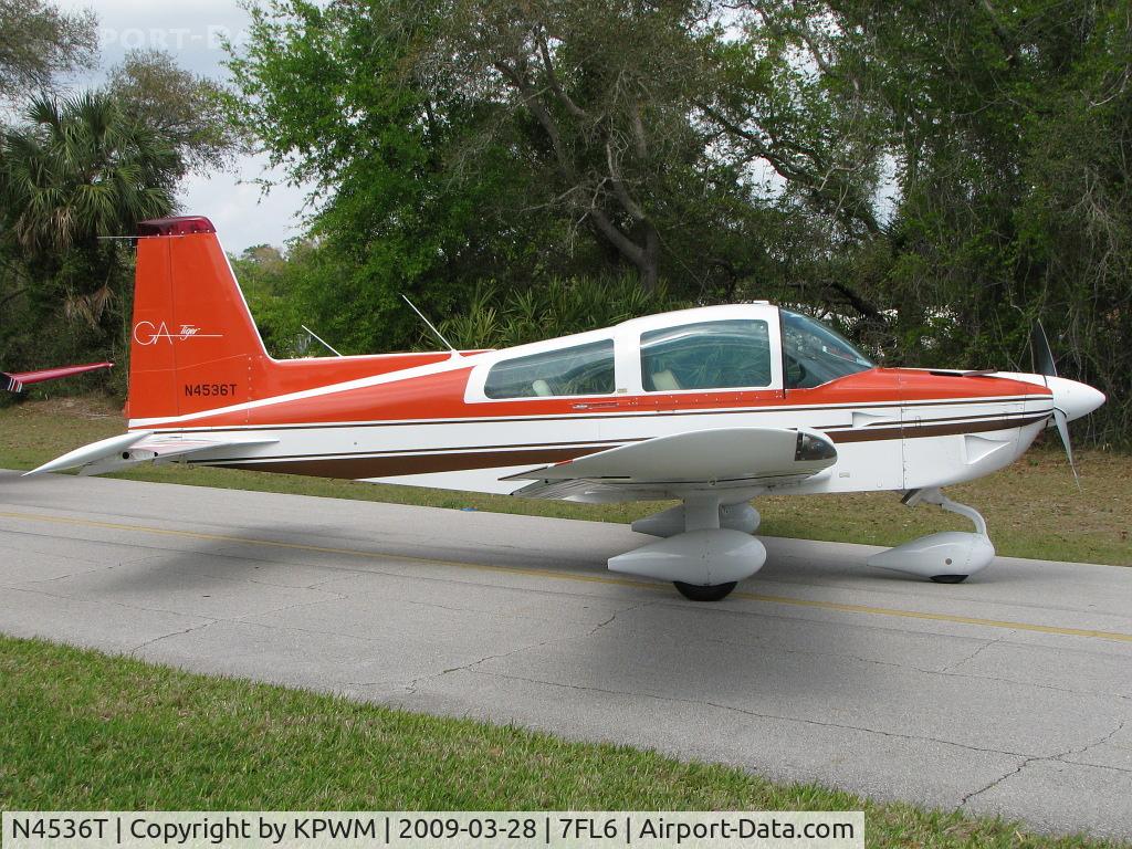 N4536T, 1979 Grumman American AA-5B Tiger C/N AA5B1284, At 7FL6